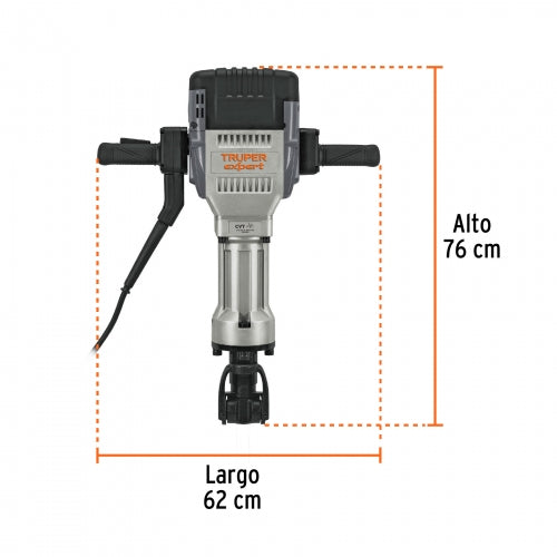 Martillo demoledor SDS Max 10 kg 25 J 1500 W, Truper Expert 100891