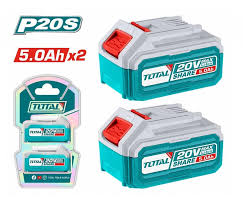 Kit De Bateria X2 Pzs 20v 5,0ah Industrial Ion Lithium Industrial Super Total  TOSLI240464